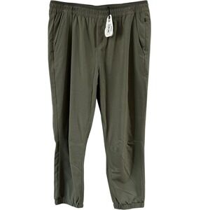 Prana Wonderland Rocks E Waist Jogger Womens XL Rye Green Pant Outdoor New‎